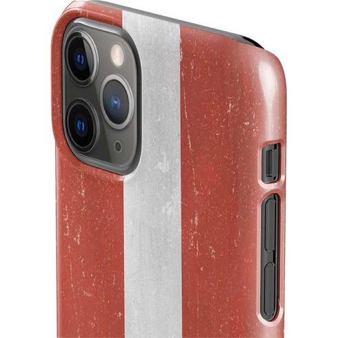 Latvia Flag Distressed iPhone 11 Pro Lite Case