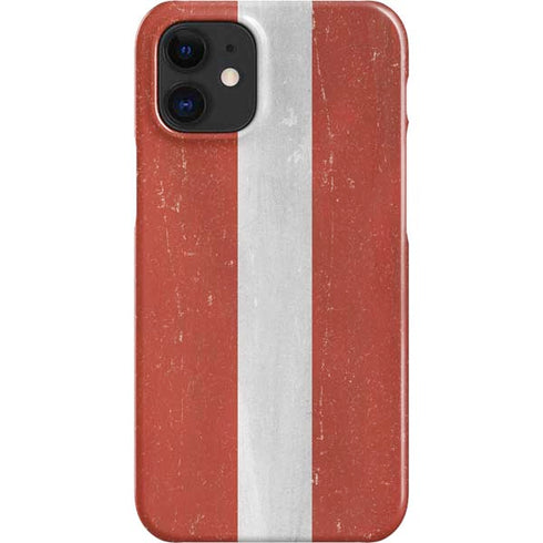 Latvia Flag Distressed iPhone 12 Mini Lite Case