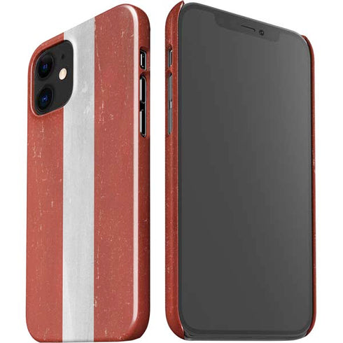 Latvia Flag Distressed iPhone 12 Mini Lite Case