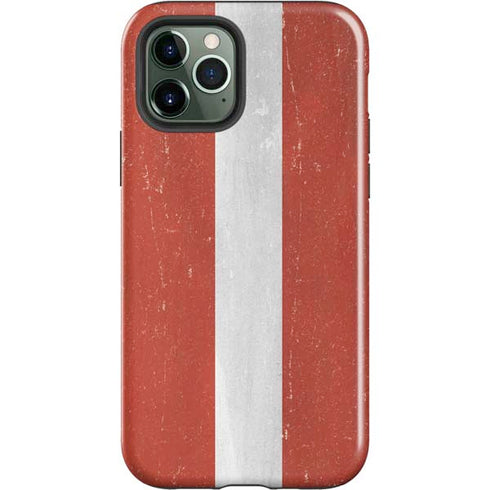 Latvia Flag Distressed iPhone 12 Pro Max Impact Case