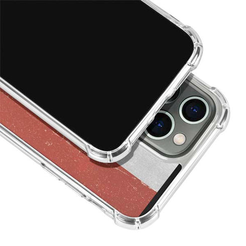Latvia Flag Distressed iPhone 15 Pro Clear Case