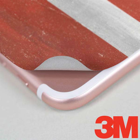 Latvia Flag Distressed iPhone 7 Skin