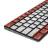 Latvia Flag Distressed Magic Keyboard with Numeric Keypad Skin
