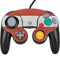 Latvia Flag Distressed Nintendo GameCube Controller Skin