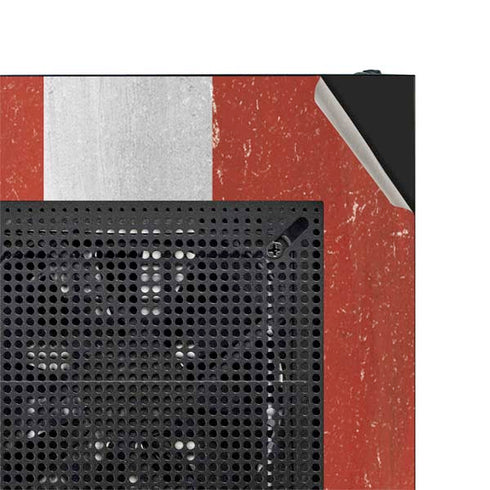 Latvia Flag Distressed NZXT H510 Compact ATX Mid-Tower Case Skin