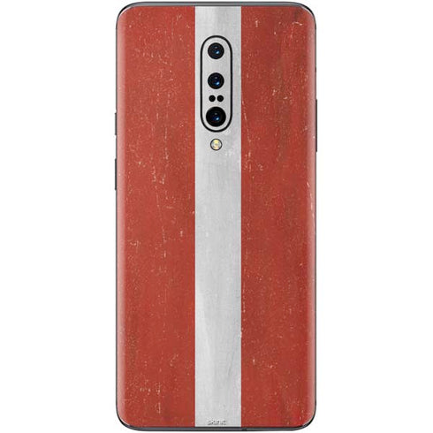 Latvia Flag Distressed OnePlus 7 Pro Skin