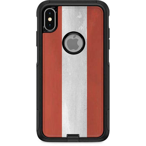 Latvia Flag Distressed Otterbox Commuter iPhone Skin