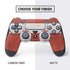 Latvia Flag Distressed PS4 Controller Skin