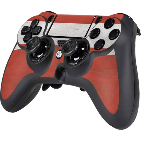 Latvia Flag Distressed PS4/PC SCUF Impact Controller Skin