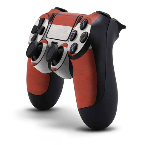 Latvia Flag Distressed PS4 Pro/Slim Controller Skin