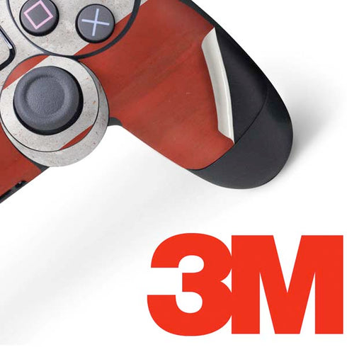 Latvia Flag Distressed PS4 Pro/Slim Controller Skin