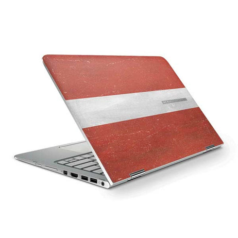 Latvia Flag Distressed HP Spectre Skin
