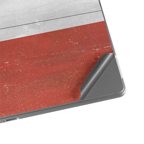 Latvia Flag Distressed Surface Pro 8 Skin