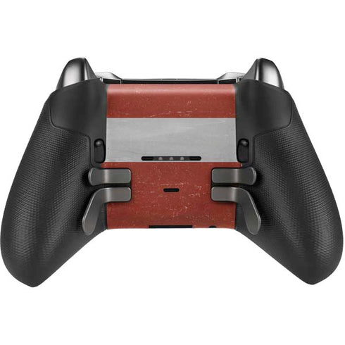 Latvia Flag Distressed Xbox Elite Wireless Controller Series 2 Skin