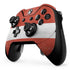 Latvia Flag Distressed Xbox One Elite Controller Skin