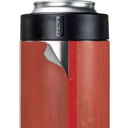 Latvia Flag Distressed Yeti Colster Can Insulator Skin