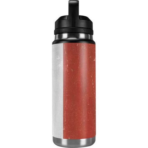 Latvia Flag Distressed YETI Rambler 26oz Bottle Skin