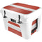 Latvia Flag Distressed YETI Tundra 35 Hard Cooler Skin
