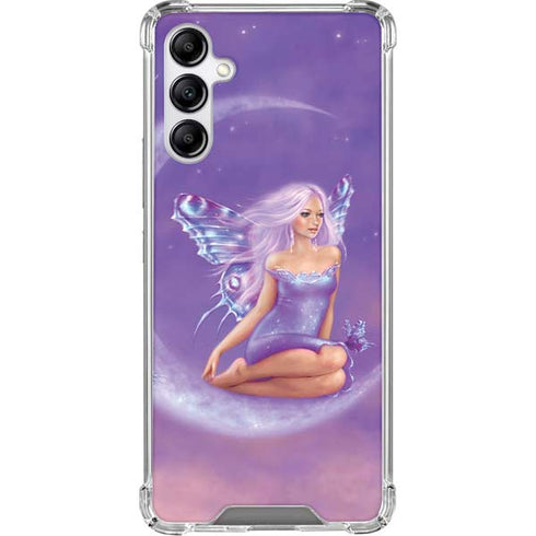 Lavender Moon Fairy by Rachel Anderson Galaxy A15 5G Clear Case