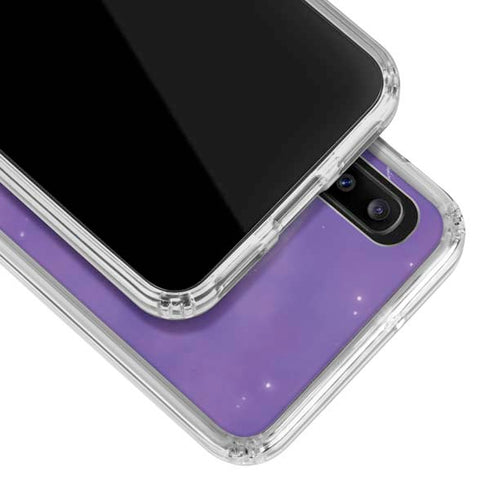 Rachel Anderson Lavender Moon Fairy Galaxy A30 Clear Case