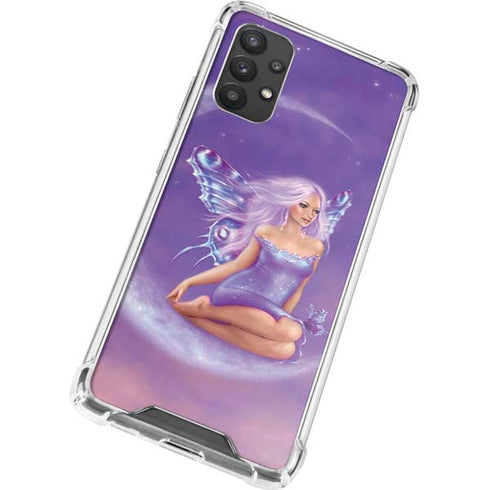 Rachel Anderson Lavender Moon Fairy Galaxy A32 5G Clear Case