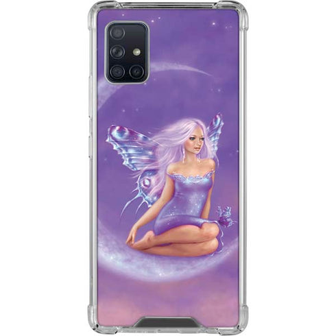 Rachel Anderson Lavender Moon Fairy Galaxy A51 5G Clear Case