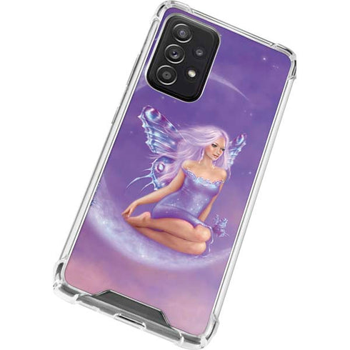 Rachel Anderson Lavender Moon Fairy Galaxy A52 5G Clear Case