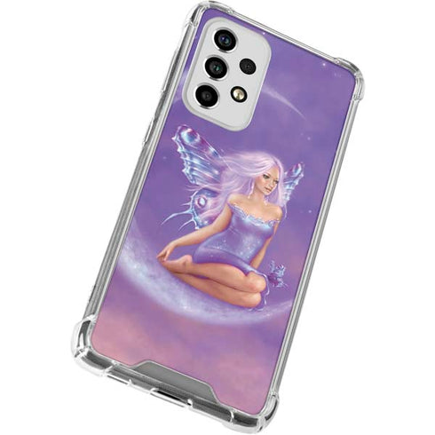 Rachel Anderson Lavender Moon Fairy Galaxy A53 5G Clear Case