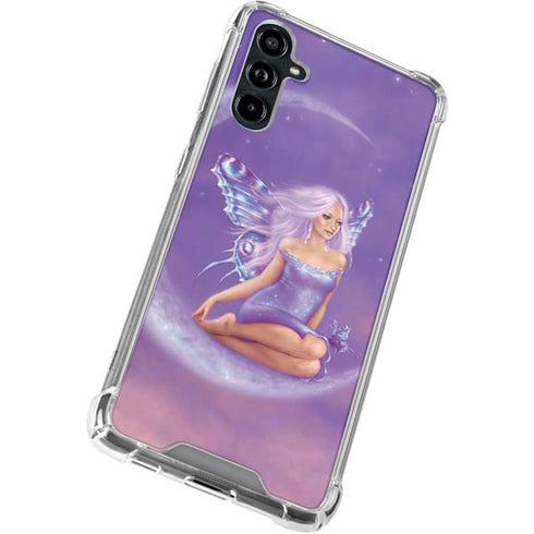 Lavender Moon Fairy by Rachel Anderson Galaxy A54 5G Clear Case