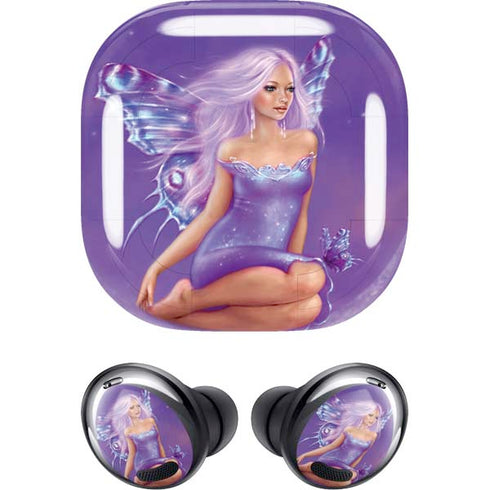 Rachel Anderson Lavender Moon Fairy Galaxy Buds Pro Skin