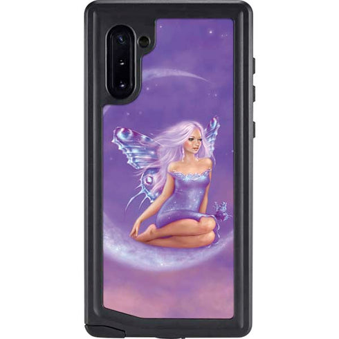 Rachel Anderson Lavender Moon Fairy Galaxy Note 10 Waterproof Case