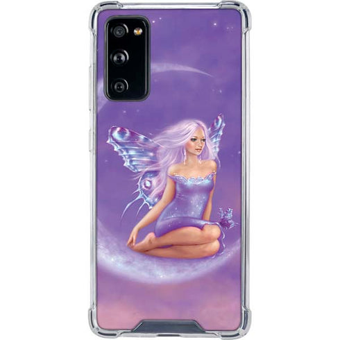 Rachel Anderson Lavender Moon Fairy Galaxy S20 FE Clear Case