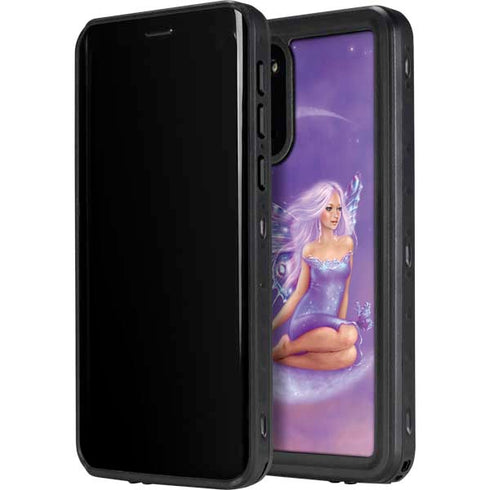 Rachel Anderson Lavender Moon Fairy Galaxy S20 Plus Waterproof Case