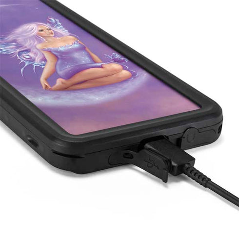 Rachel Anderson Lavender Moon Fairy Galaxy S20 Plus Waterproof Case