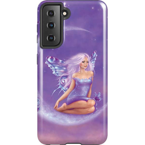 Rachel Anderson Lavender Moon Fairy Galaxy S21 5G Pro Case