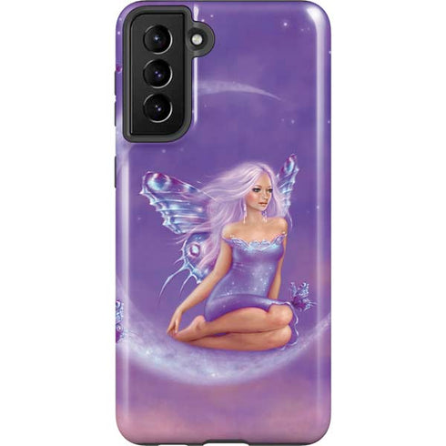 Rachel Anderson Lavender Moon Fairy Galaxy S21 Plus 5G Pro Case