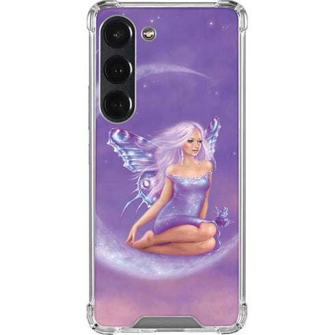 Rachel Anderson Lavender Moon Fairy Galaxy S23 Clear Case