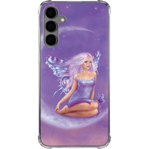 Lavender Moon Fairy by Rachel Anderson Galaxy S24 Plus Clear Case