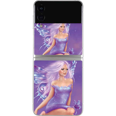 Rachel Anderson Lavender Moon Fairy Galaxy Z Flip3 5G Skin