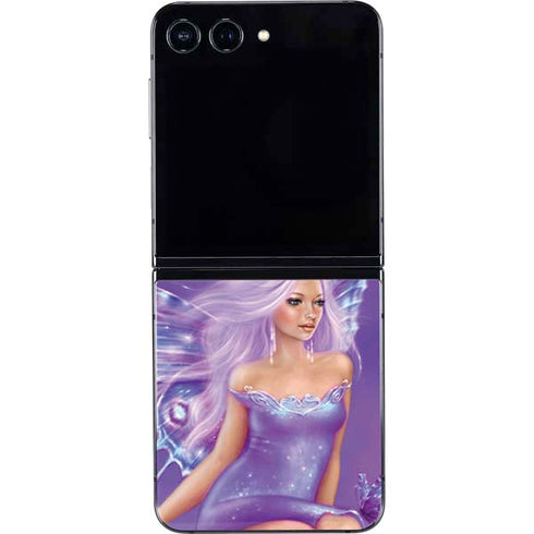 Lavender Moon Fairy by Rachel Anderson Galaxy Z Flip5 5G Skin