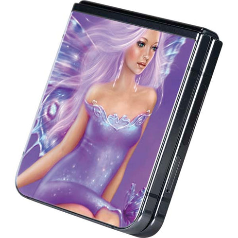 Lavender Moon Fairy by Rachel Anderson Galaxy Z Flip5 5G Skin