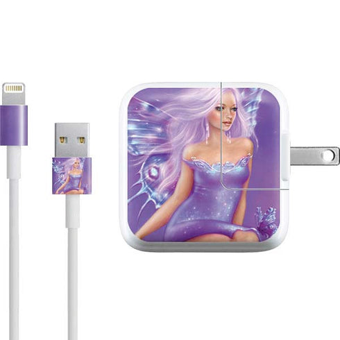 Rachel Anderson Lavender Moon Fairy iPad Charger (10W USB) Skin