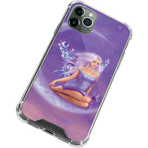 Lavender Moon Fairy by Rachel Anderson iPhone 11 Pro Max Clear Case