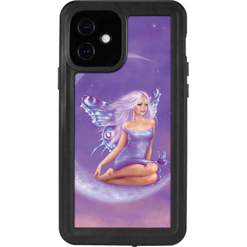 Rachel Anderson Lavender Moon Fairy iPhone 12 Waterproof Case