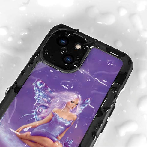 Rachel Anderson Lavender Moon Fairy iPhone 13 Mini Waterproof Case