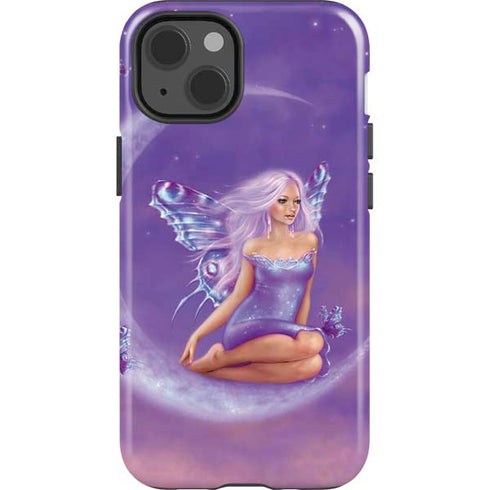 Lavender Moon Fairy by Rachel Anderson iPhone 15 Impact Case