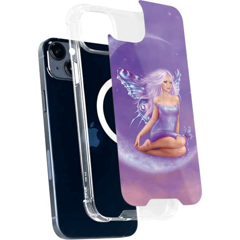 Lavender Moon Fairy by Rachel Anderson iPhone 15 Plus MagSafe Case