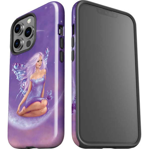 Lavender Moon Fairy by Rachel Anderson iPhone 15 Pro Impact Case
