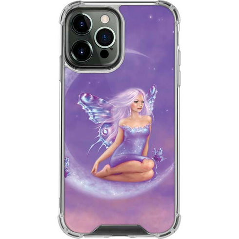 Rachel Anderson Lavender Moon Fairy iPhone 14 Pro Max Clear Case