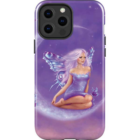 Lavender Moon Fairy by Rachel Anderson iPhone 15 Pro Max Impact Case